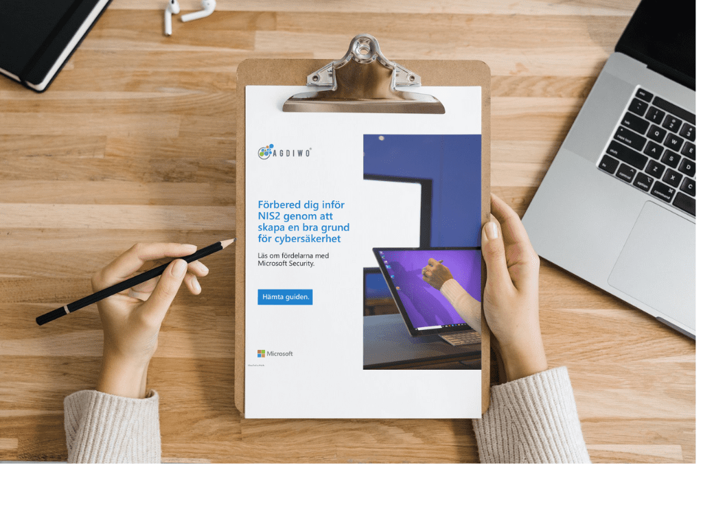 Guide om NIS2 och Microsofts säkerhetslösningar från Agdiwo